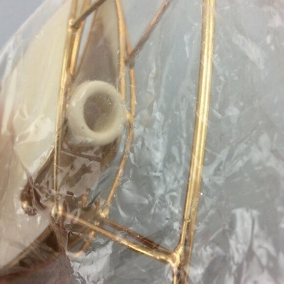 Shell Figure Skate Christmas Ornament Fits Over Bulb Cover Old Fashioned - Picture 13 of 16